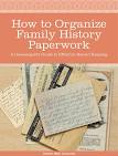Book for organizing genealogy paperwork.
